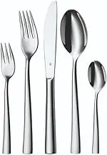 WMF Philadelphia Cutlery Set for 12 People, 60 Pieces, Monobloc Knife, Polished Cromargan Stainless Steel, Glossy, Dishwasher Safe