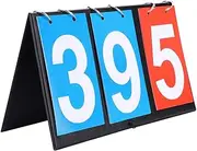 Portable Flip Scoreboard – 2/3/4 Digit Score Counter for Table Tennis Basketball Soccer Sports Games