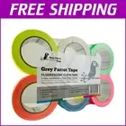 Easy Tear UV Blacklight Reactive Tape - 6 Colors, 2in x 66ft for Party Decor