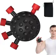 Hand Gripper Strengthener | Finger Strengthener Ball,Adjustable Resistance Grip Forearm Trainer Finger Exerciser for Workout
