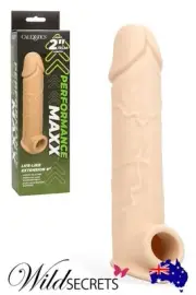 NEW California Exotic Performance Maxx 8 inch Life Like Penis Extension Sleeve