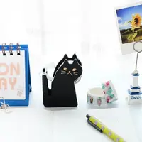 在飛比找樂天市場購物網優惠-紙膠帶切割器可愛貓咪膠帶台辦公室桌面創意小物文具療癒擺飾-棕