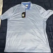 New mens greg norman golf Polo $65 Value Large