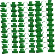 30pcs Greenhouse Film Clips Double Fixed Garden Clips Clamps for Greenhouse Film Easy to Use