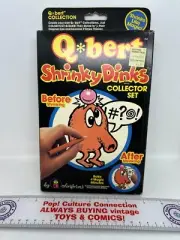 1983 Colorforms QBert Shrinky Dinks Collector Set Brand New Inv-1081