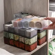 Drawer Storage Box Large Capacity Storage Sorting Underwear Panties Wardrobe