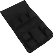 GANAZONO Refrigerator Storage Bag Bag Organizer Bathroom Storage Containers Freezer Organizer Over Fridge Packet Refrigerator Containers Fridge Cloth Pocket Pouch Cloth Black