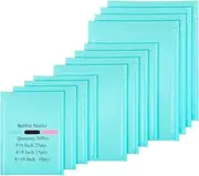 Yeyeplum 100 Pcs Kraft Bubble Mailers 3 Size Padded Envelopes Kraft Poly Mailers Bubble Lined Shipping Envelopes Mail Shipping Bags for CDs Book Business Supplies (Green)