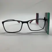 E385 Foster Grant BECK BLK +1.75 Men's Reading Glasses Readers TECH