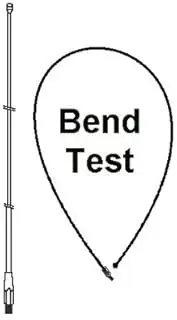 Redman CB 102 Inch CB Ham Radio Antenna Stain Steel Power Whip with Stud mount