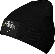 [ObabO] Great White Shark Warm Knit Woolen Hat,Classic Knit Beanie Cap,Snug Hat Cap for Daily Wear Unisex,Modern Stylish