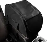Cat Car Seat | Dog Car Bed with Safety Belt | Ventilated Cat Carrier Bag | Washable Puppy Cat Travel Crate for Driving Road Travel, Taxi Ride Sharing, Road Trip, Daily Commute