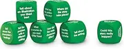 Learning Resources Retell a Story Cubes, 6 Foam Cubes, Reading & Listening Comprehension, Set of 6, Grades 1+, Ages 6+