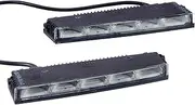 437291 Slim Daytime Running Lamp Set with Parking Light Function Universal in Clear Look