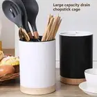 Tableware Storage Container Large Capacity Space-saving Forks Spoon Cutlery