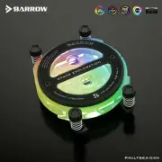 Barrow CPU Water Block for AMD RYZEN 3 5 7 9 AM4 AM5 AM3+ 5v aRGB LTSEA-04N