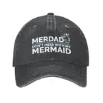 MERDAD DON'T MESS WITH MY MERMAID 後扣帽潮流印花系列