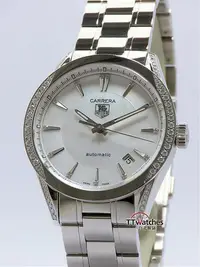 在飛比找Yahoo!奇摩拍賣優惠-台北腕錶 Tag Heuer 豪雅 Carrera Lady