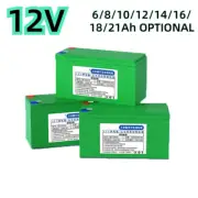 6/8/10/12/14/16/18/21Ah Rechargeable Li-ion DC 12V Battery For Sprayer Led Lamp