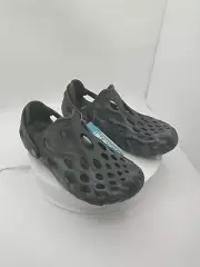 Merrell Hydro Moc Noir Black & Gray MEN US 9 Beach Sandals Slide Slip On J48595