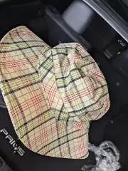 ✅ "Brixton Bucket Hat – Size M/L, Dove Plaid Petra, Packable – New"