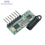 Wireless Remote Control Learning 4-way Universal Decoder Receiver Module 433mhz