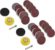 Cabilock Professional Sanding Pad Kit Sets Pcs Sandpaper Pads Drill Tool Attachment High Hardness Steel Rod