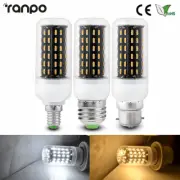 E12 E14 E26 E27 B22 LED Corn Light Bulbs 12W - 35W White Lamp 4014 SMD 110V 220V
