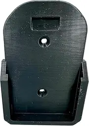 Battery Holder Compatible for RIDGID 18V Batteries - Wall Mount - Dock, L1815R, B1820R, L1830R, B1830R, B1820, R840084, AC8400, AC8702, AC8700, AC9304, AC806 - Made USA (4)