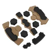 (Desert Color)Helmet Padding Kit Memory Foam Pad Protective Mat Universal ZK