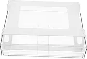 HOODANCOS Desk Organizer Tray Drawer Under Table Storage Plastic Office Drawer Storage Box File Organizer