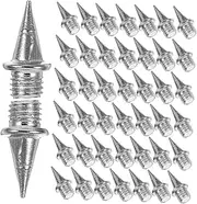 [INOOMP] Hard Steel Track Spikes 110pcs Short Running Spikes for Shoes Non-Slip Design for Sports