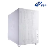 在飛比找momo購物網優惠-【FSP 全漢】全漢 CST352 M-ATX 電腦機殼(白