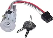 Lock Cylinder for Renault R6 R12, Ignition Starter Switch Lock Cylinder Auto Door Lock Cylinder 7701348151/7701013237