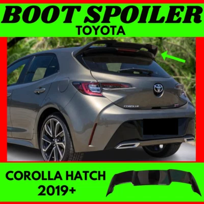 For Toyota Corolla Hatch 2019+ Rear Wing Ascent Hybrid ZR Sport OE V2 Style
