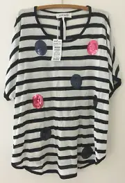 NEW Ladies VIRTUELLE Taking Shape Top SIze S (16) BNWT