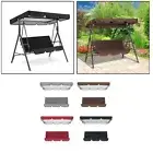 Premium Swing Awning Canopy Waterproof & Dustproof Fits 2 3 Seater Swing Chair