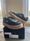 PUMA - Rihanna Fenty x Suede Creeper Green Bordeaux - NEW - 7 US