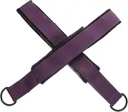BESPORTBLE 2pcs Straps Yoga Elastic Bands Stretching Straps Fitness Equipment Portable Resistance Band Set