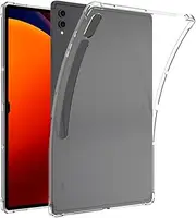 Case for Samsung Galaxy Tab S10 Ultra/Tab S9 Ultra 14.6 inches, Electro-weideworld Ultra Thin Shockproof Soft TPU Protective Case Cover, Clear