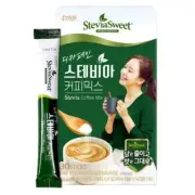 STEVIASWEET Decaffeinated Stevia Coffee Mix x 30 Sticks Korea Instant Coffee