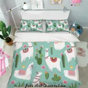 3D White Luma Quilt Cover Set Bedding Set Pillowcases 47