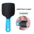Double Sided Foot File Exfol iator Care Tool Razor Scraper M8D7
