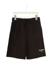 Burberry Kids Logo Patch Drawstring Shorts 14Y,3Y Black