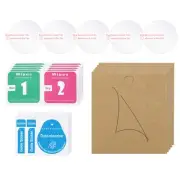 5pcs Watch Glass Screen Protector 37.5mm High AL Tempered Glass Anti-Blue Light