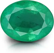 [JAGDAMBA GEMS] 6.00 Carat Natural Certified Emerald Panna Green Loose Gemstone, Natural Emerald Panna Loose Gemstone, Emerald, Natural Emerald Panna Loose Gemstone, Emerald
