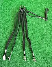 Stop Losing Golf Head Covers - A99Golf Leash Strap 4 III with Bag Strap Black