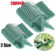 20pcs Plant Clips Reusable Weatherproof No Rust For Tomato Cucumbers Peppers