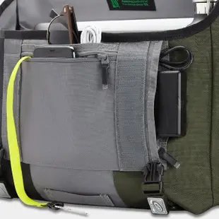 【Timbuk2】Classic Messenger Cordura Eco 13 吋經典郵差包(灰黃配色)