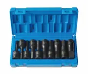 Action 648251001 - 10 Piece 1/2" Drive In-Hex Impact Socket Set Metric